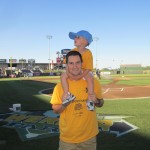 military family at Stormchaser Game