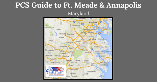 Fort Meade Maryland Map